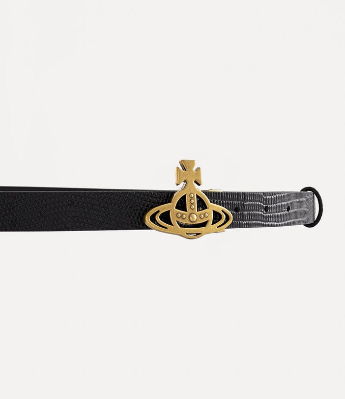 Vivienne Westwood SMALL LINE ORB BUCKLE BELT